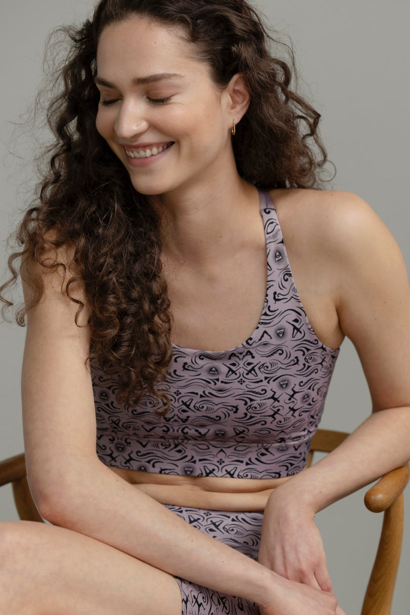 Biker Samadhi Dove | Hey Honey Yoga & Active Wear