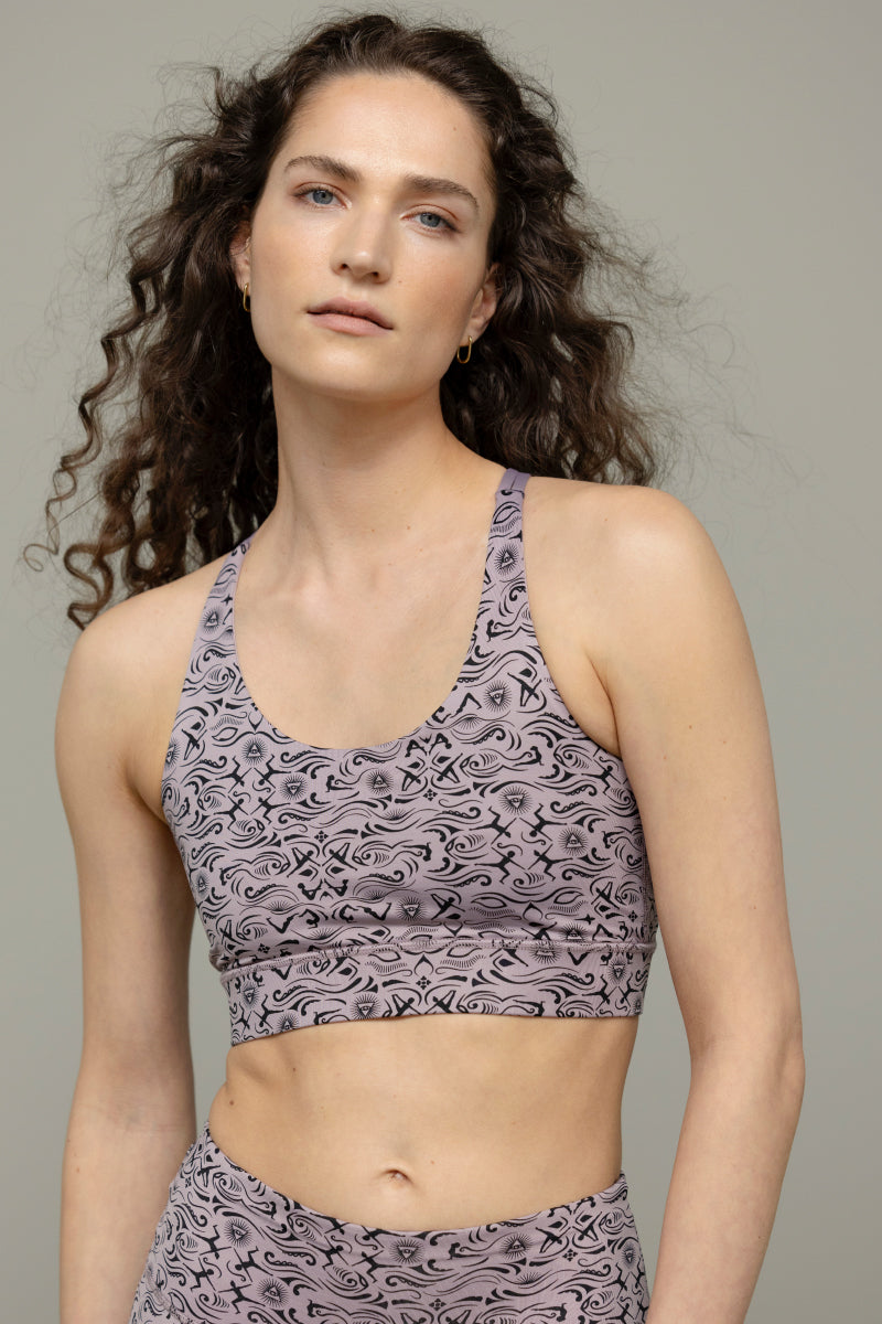 Biker Samadhi Dove | Hey Honey Yoga & Active Wear