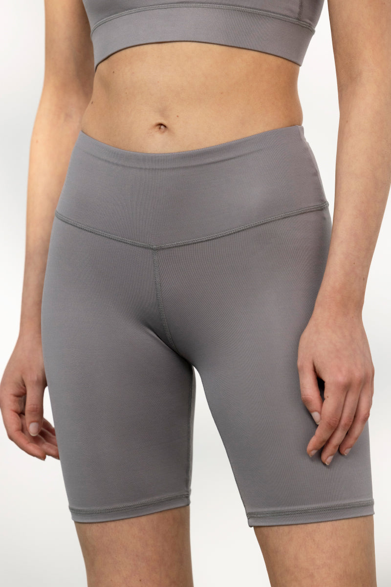 Biker Unicolor Stone | Hey Honey Yoga & Active Wear