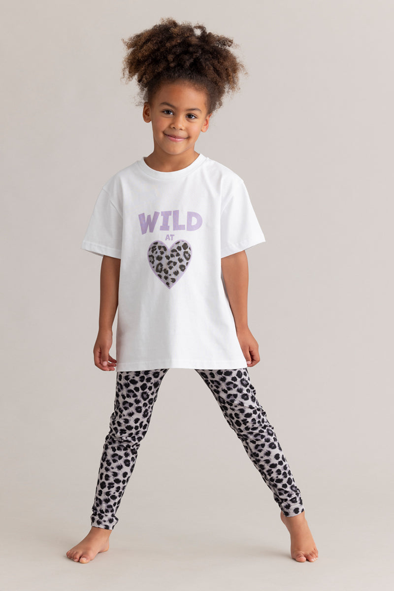 Kids T-Shirt Wild At Heart | Hey Honey & Active Wear