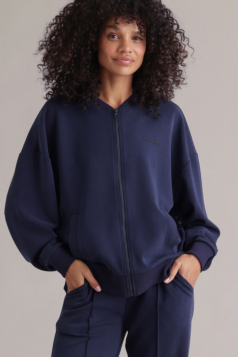 Long Jersey Pants Baritone Blue | Hey Honey & Active Wear