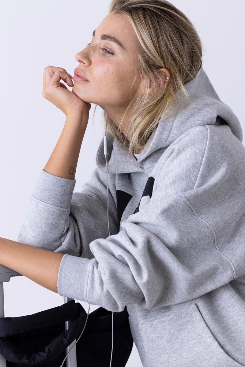 Hoodie Grey Melange 108 | Hey Honey & Active Wear