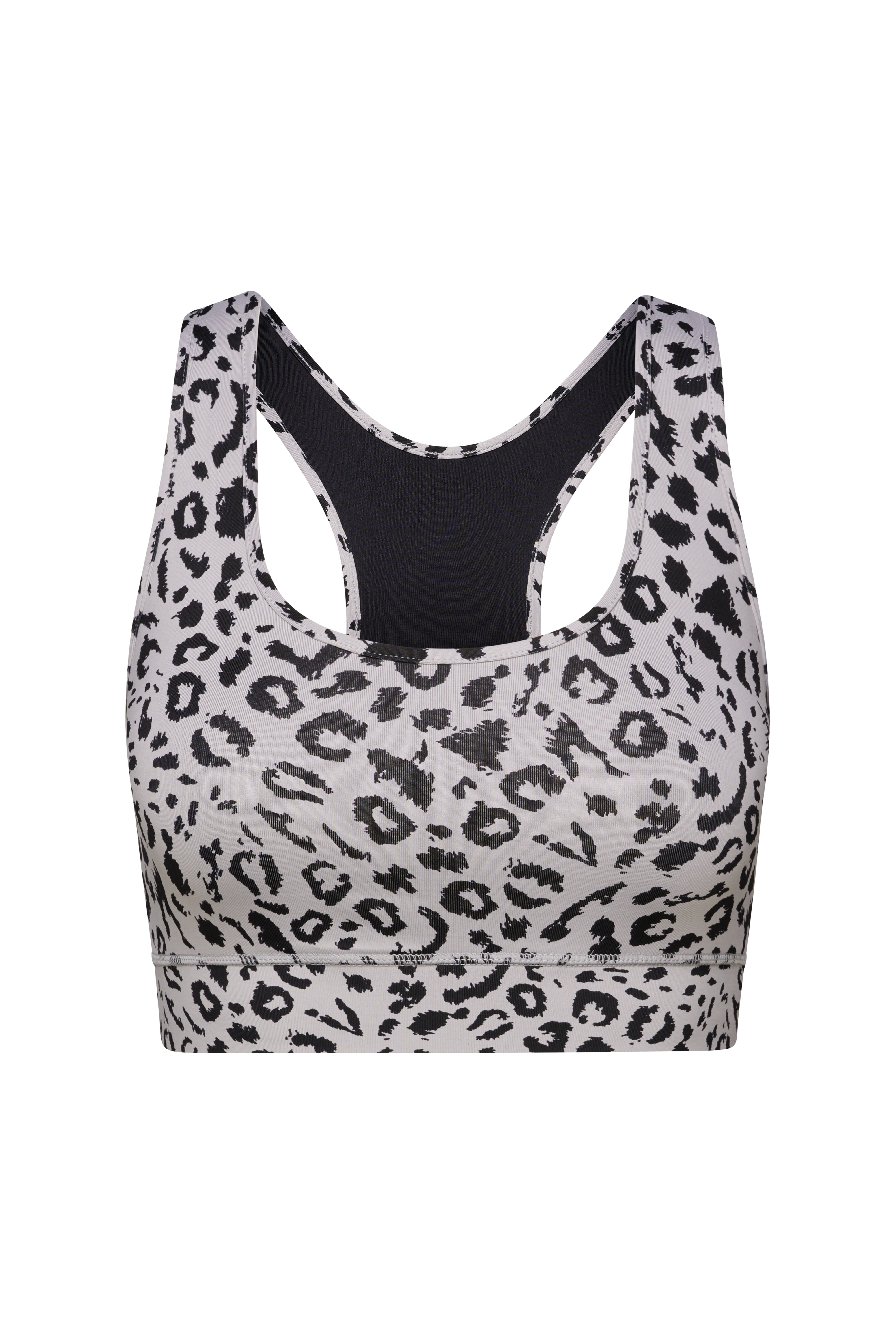 Racerback Bra Mono Leo Stone | Hey Honey & Active Wear