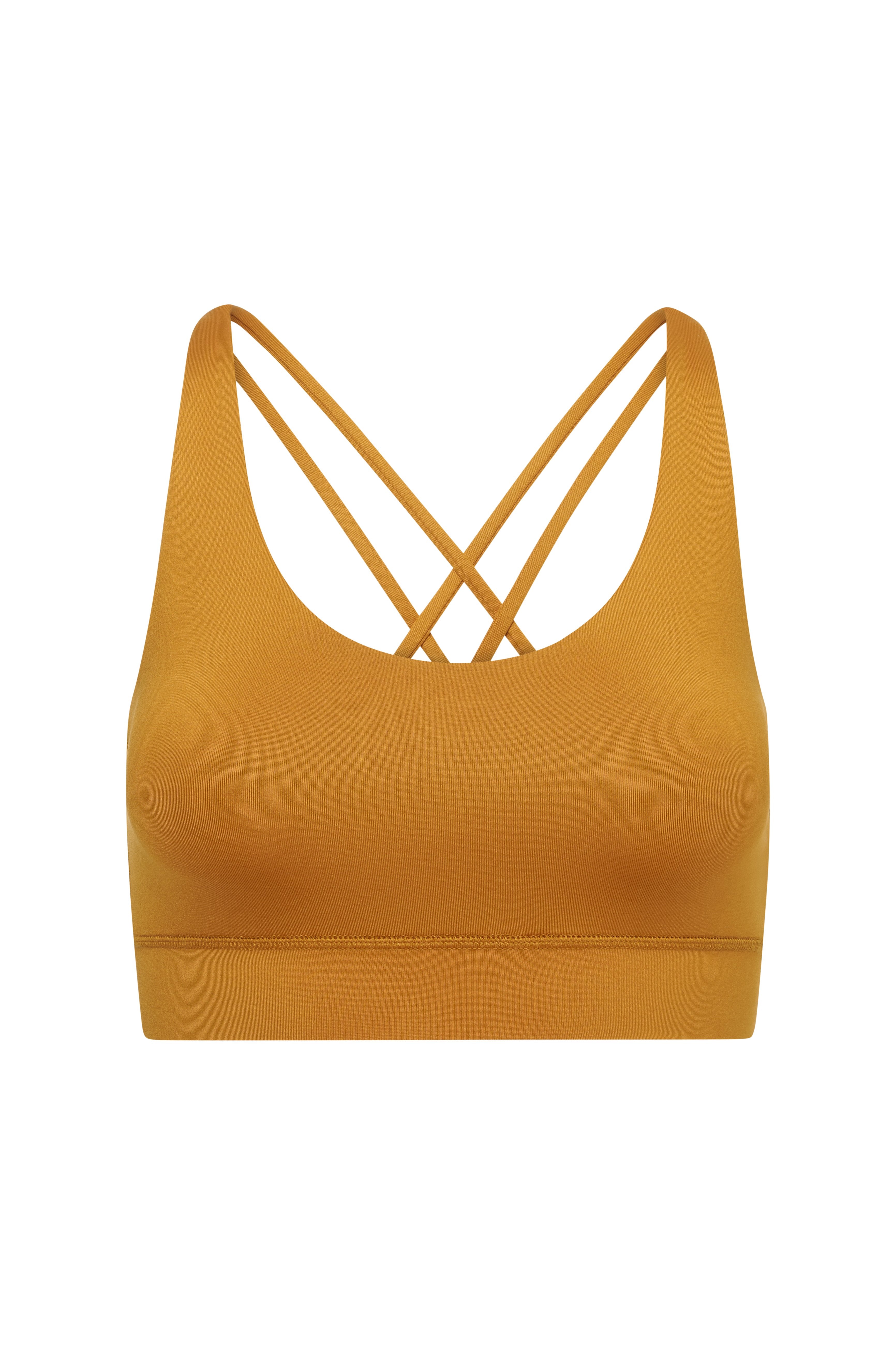 Criss-Cross Bra Pumpkin Spice | Hey Honey & Active Wear