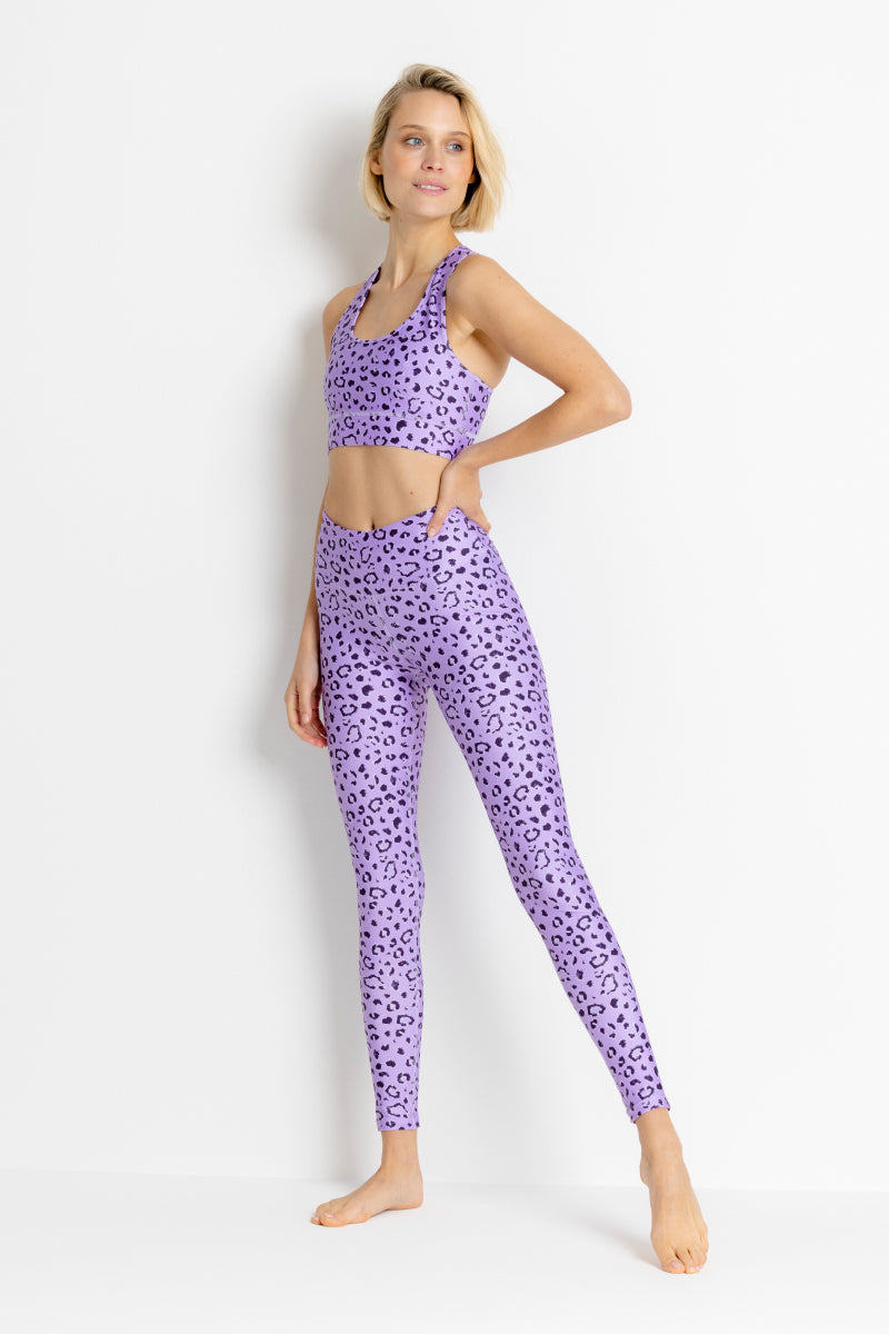 Bra Leo Lavender | Hey Honey Yoga & Active Wear