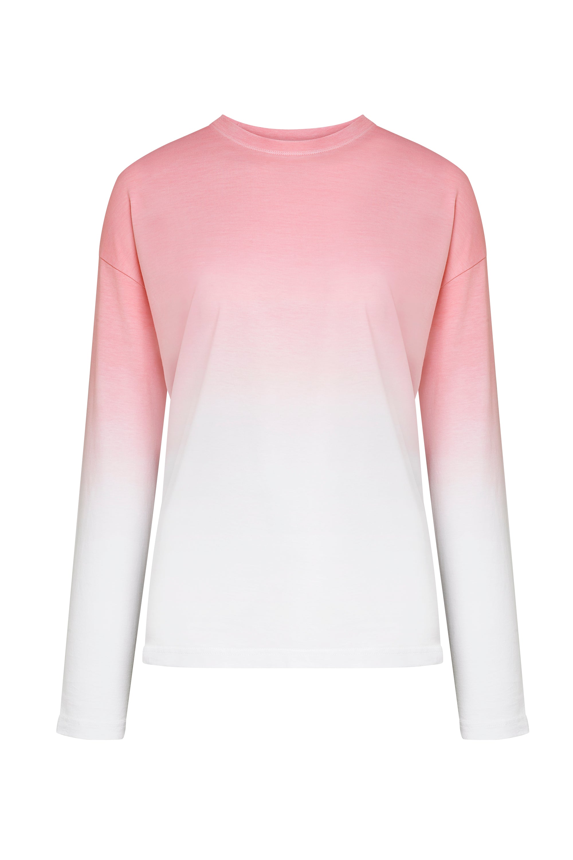 Long Sleeve Tie Dye Silver Pink | Hey Honey Yoga & Active Wear