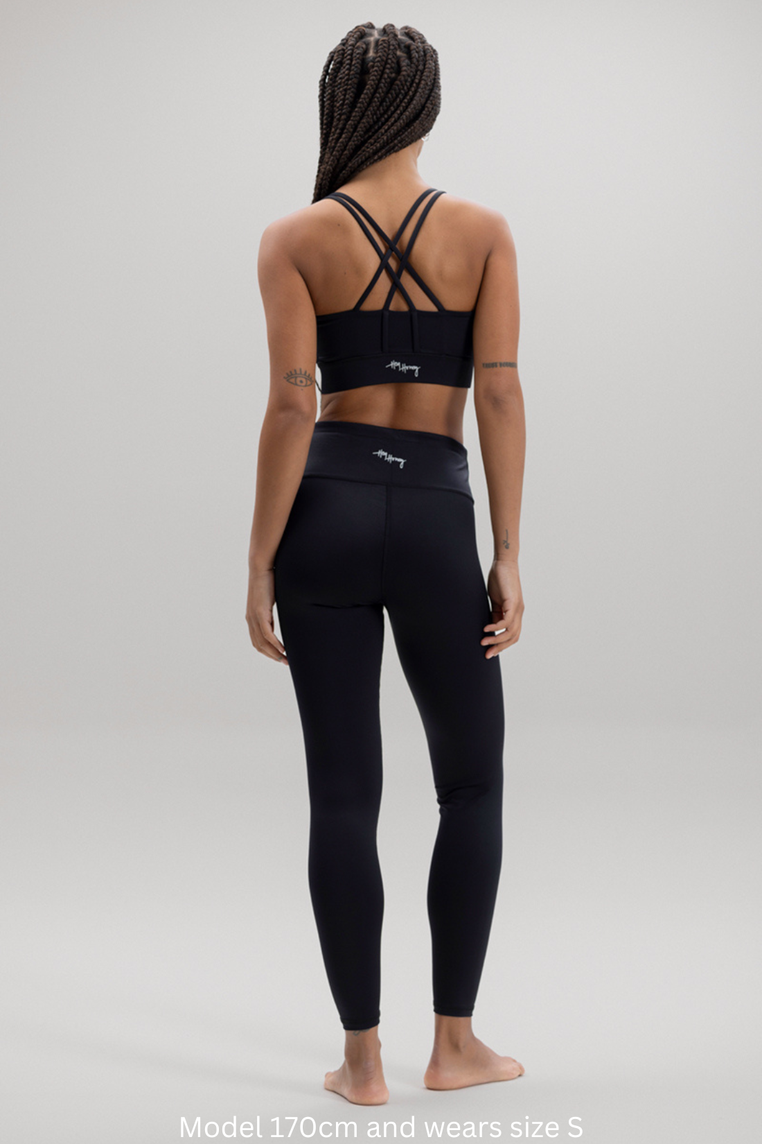 Leggings Cropped Black | Hey Honey Yoga & Active Wear