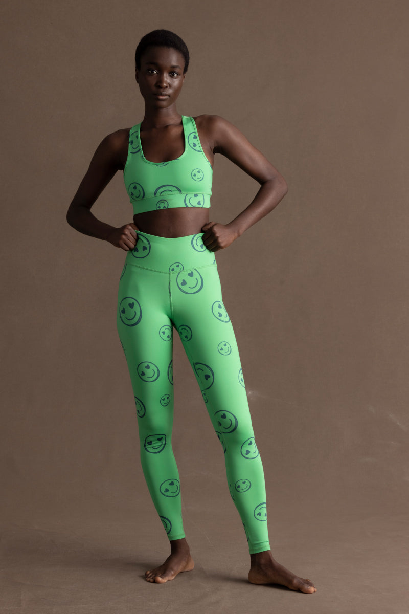 Leggings Lucky Green | Hey Honey Yoga & Active Wear