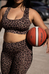 Bra Leo Cocoa | Hey Honey Yoga & Active Wear
