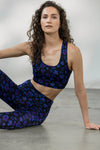 Bra Wild Violets | Hey Honey Yoga & Active Wear