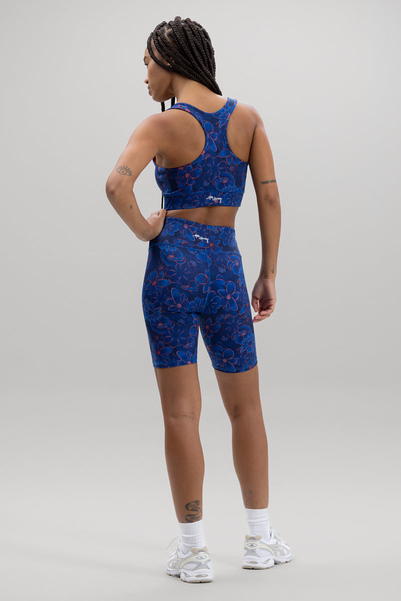Biker Flower Daze | Hey Honey Yoga & Active Wear
