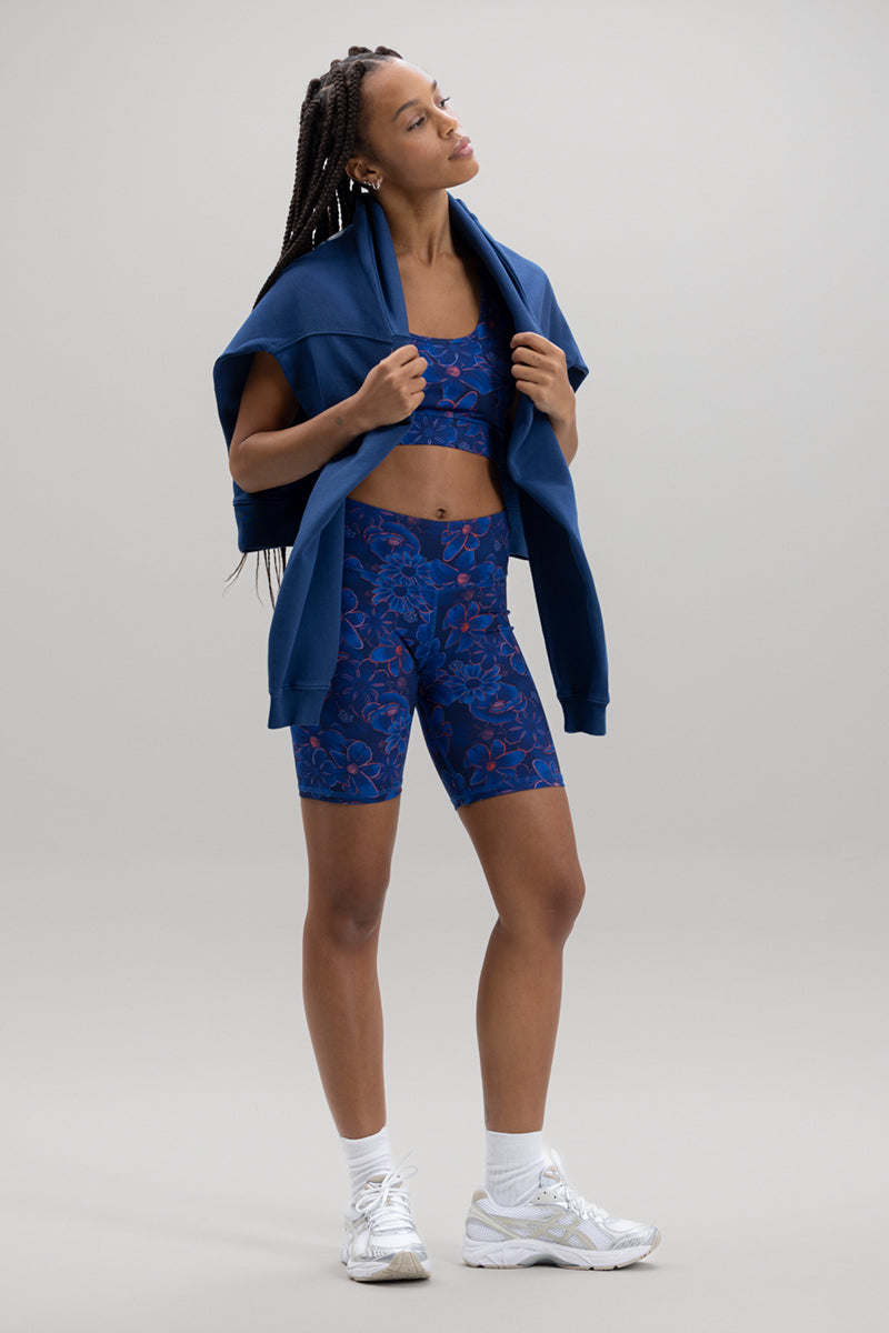 Biker Flower Daze | Hey Honey Yoga & Active Wear