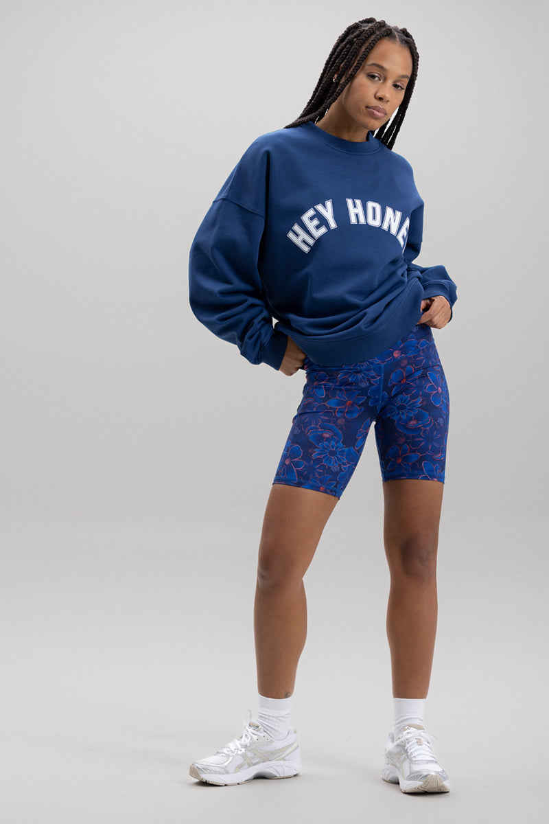 Biker Flower Daze | Hey Honey Yoga & Active Wear