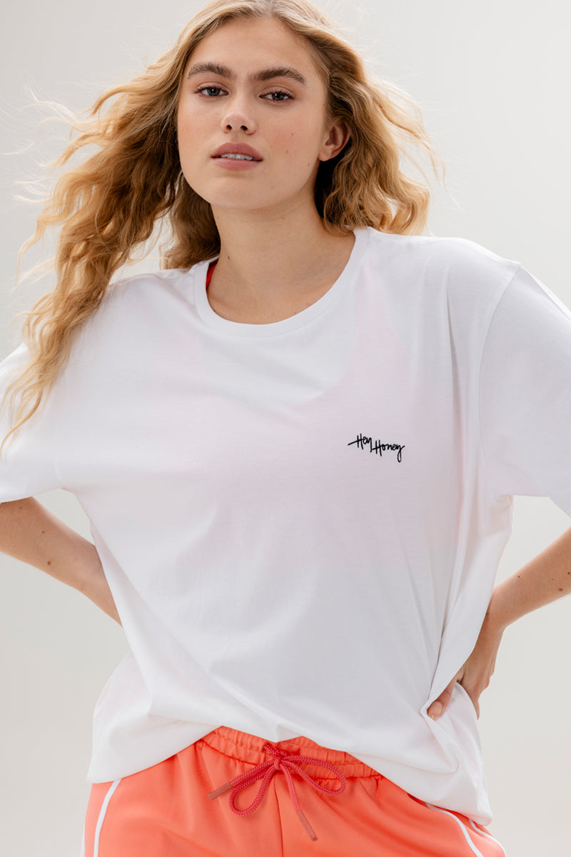Shirt DREAM White | Hey Honey Yoga & Active Wear