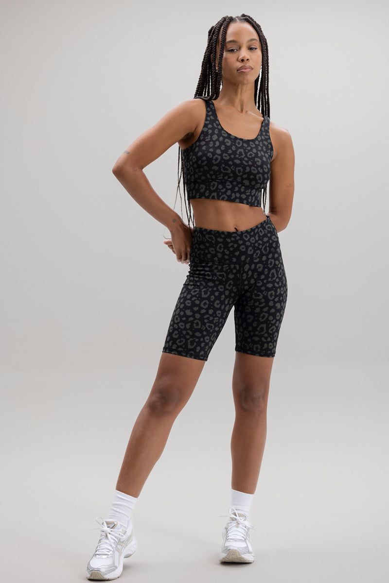 Biker LEO Black | Hey Honey Yoga & Active Wear