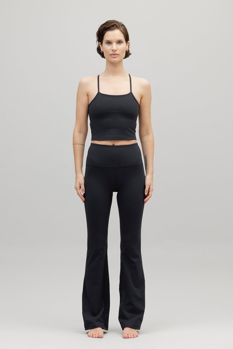 Longline Bustier Always Dressed Black | Hey Honey & Active Wear