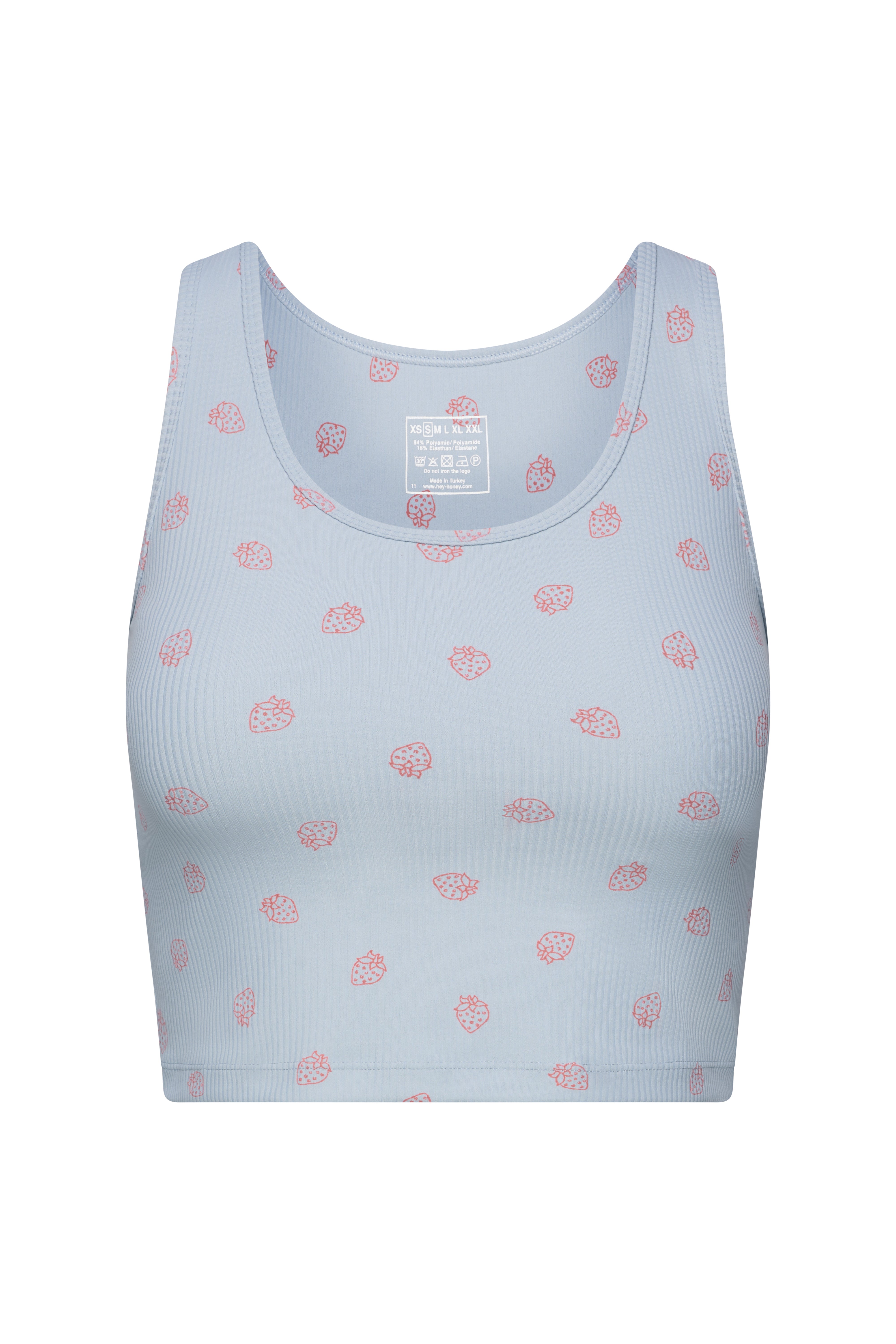 Longline Tank Ribbed Juicy | Hey Honey & Active Wear