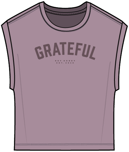 Cropped Shirt Mauve | Hey Honey & Active Wear