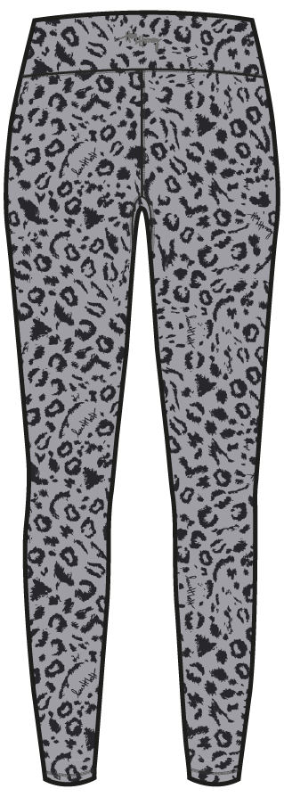 Cropped Leggings Mono Leo Stone | Hey Honey & Active Wear