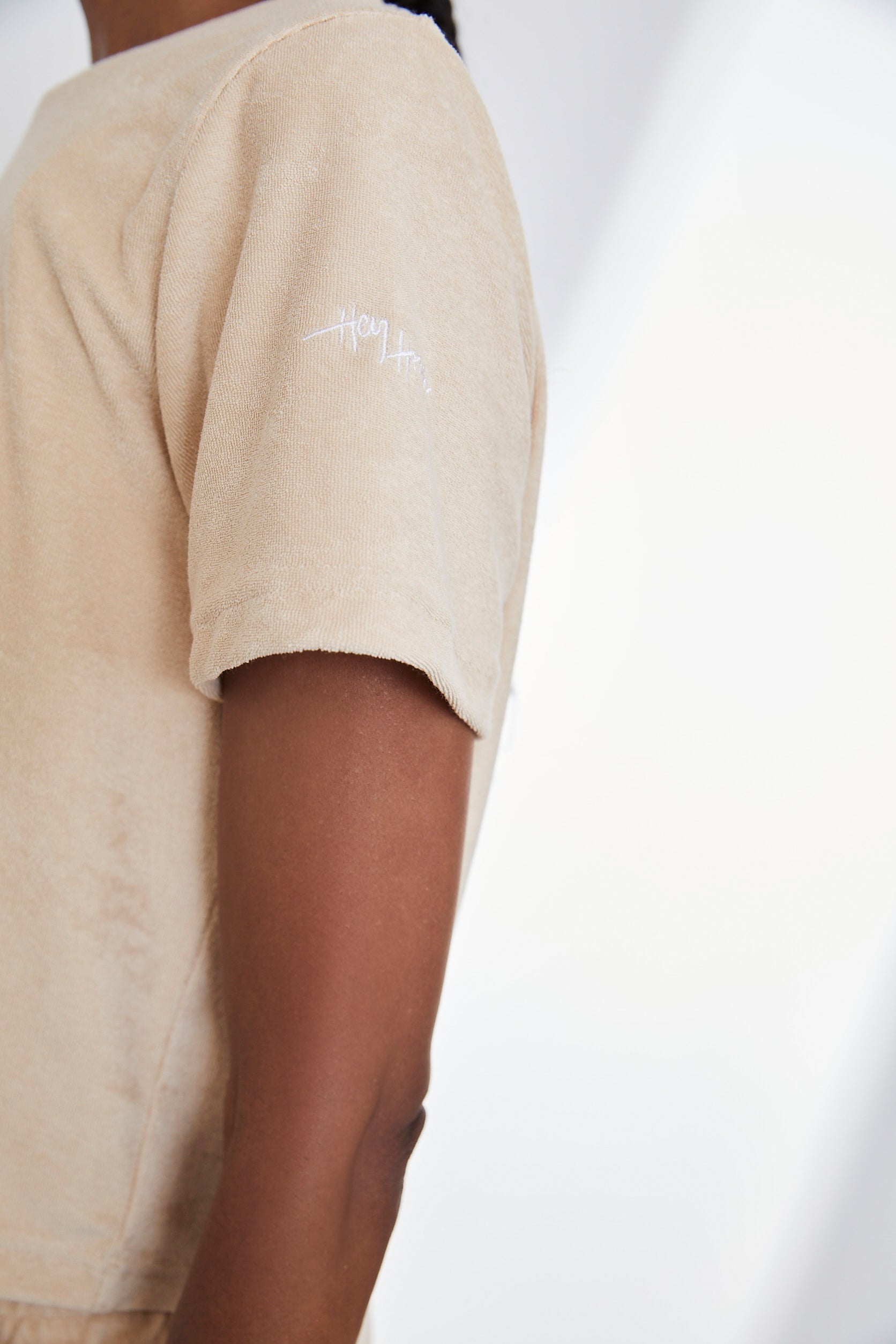 Terry Shirt Cuban Sand | Hey Honey Yoga & Active Wear