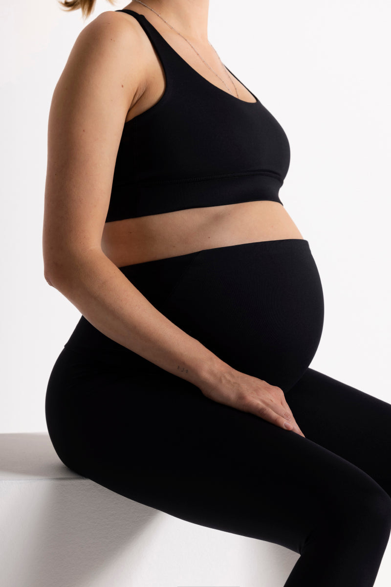 Maternity Leggings Black | Hey Honey Yoga & Active Wear