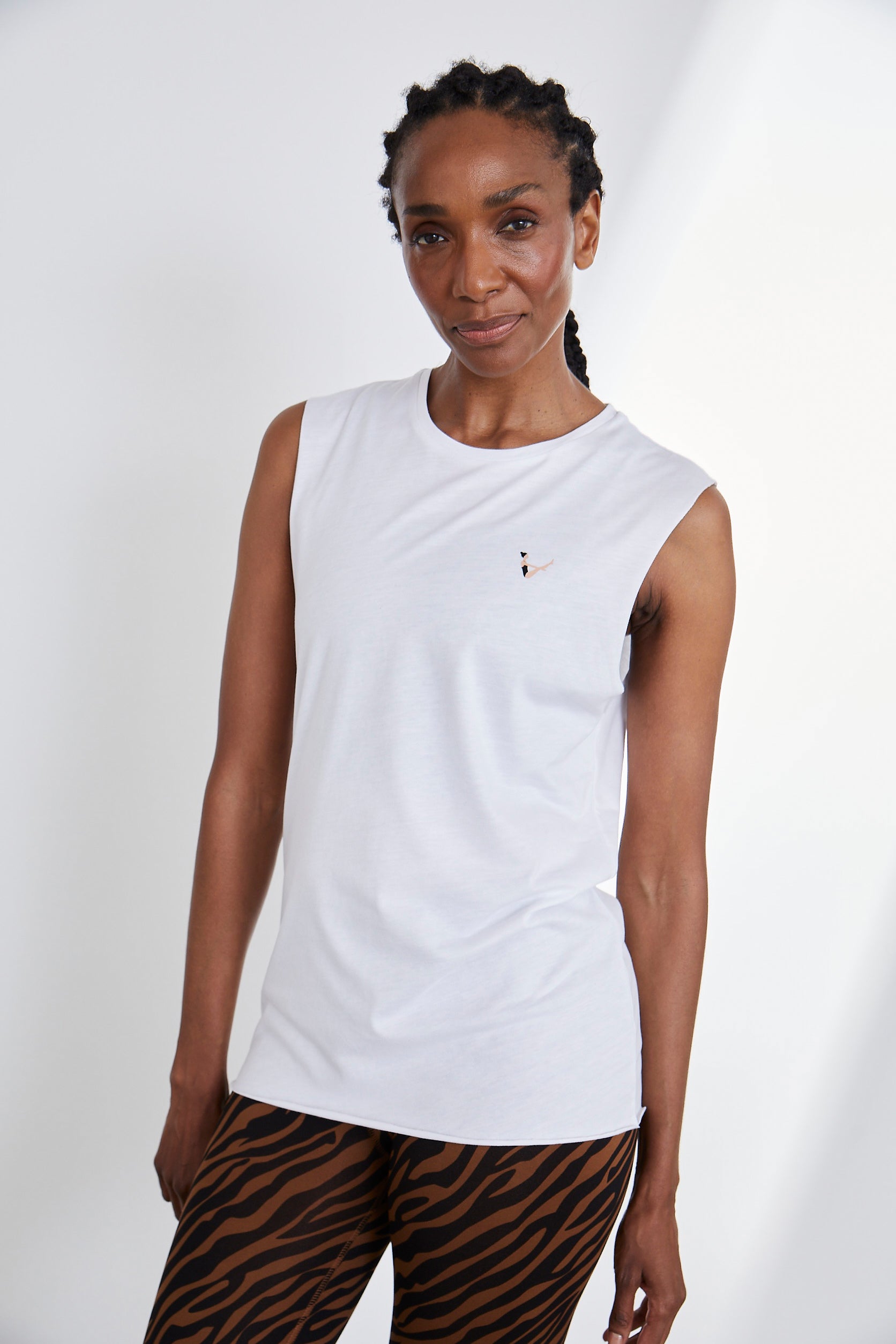 Muscle Tank Yogini Boat | Hey Honey Yoga & Active Wear