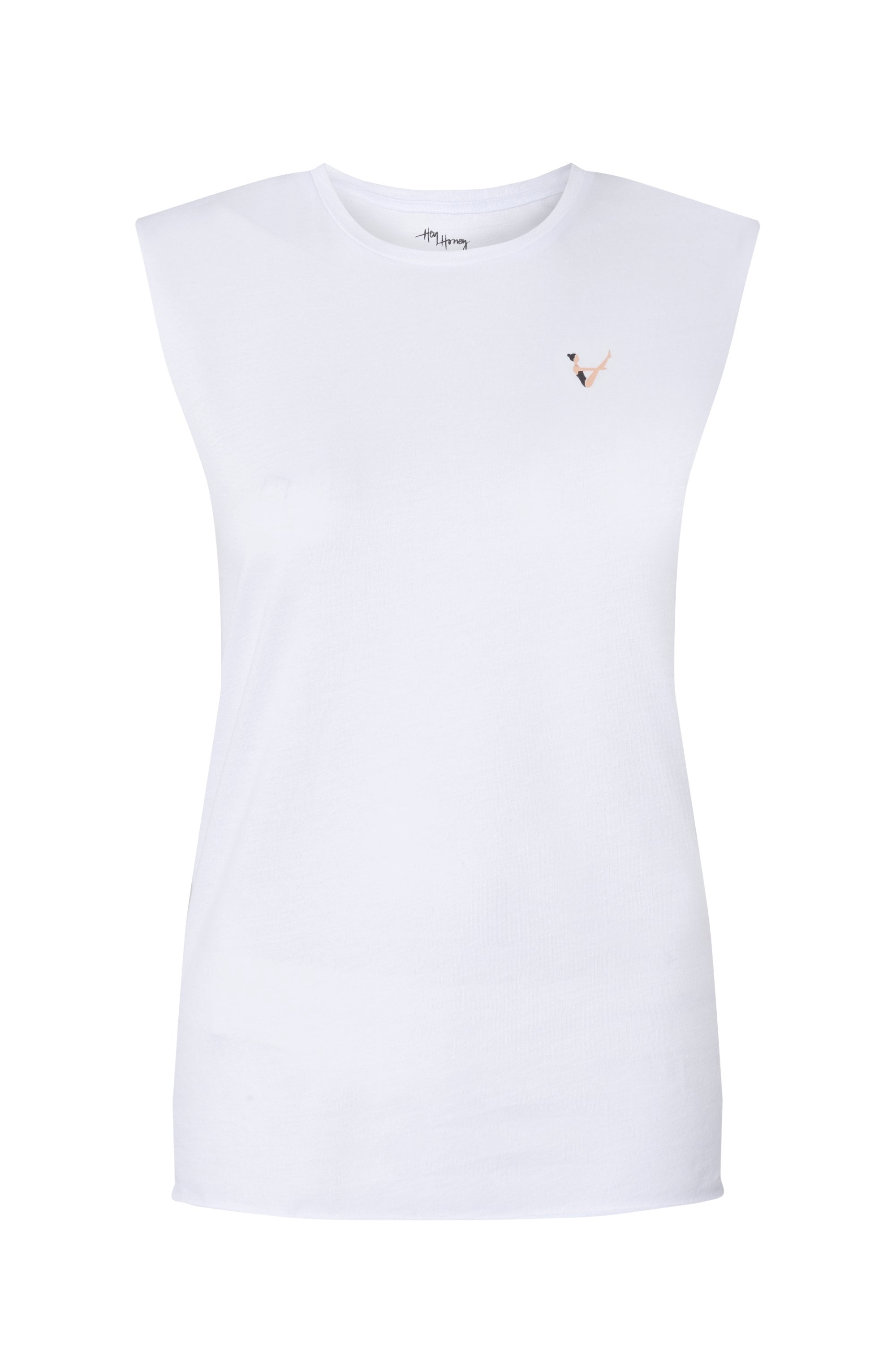 Muscle Tank Yogini Boat | Hey Honey Yoga & Active Wear