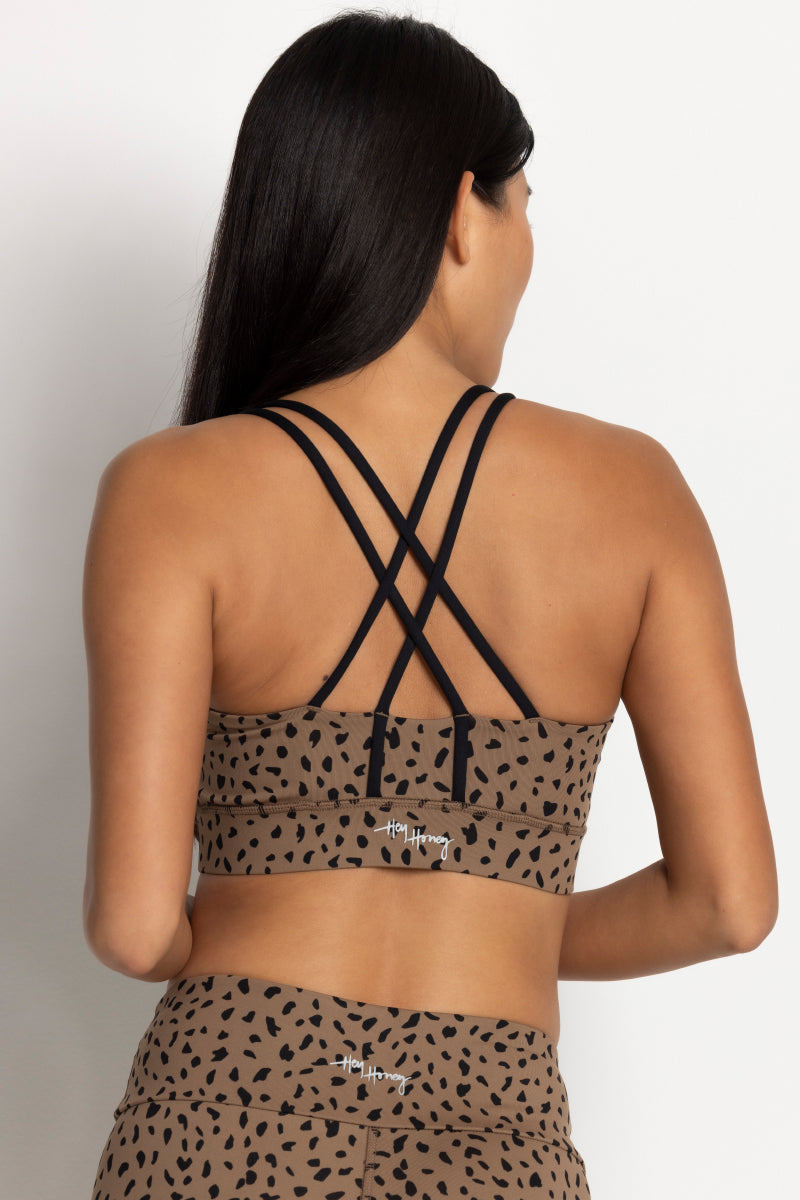 Criss-Cross Bra Lessismore Caribou