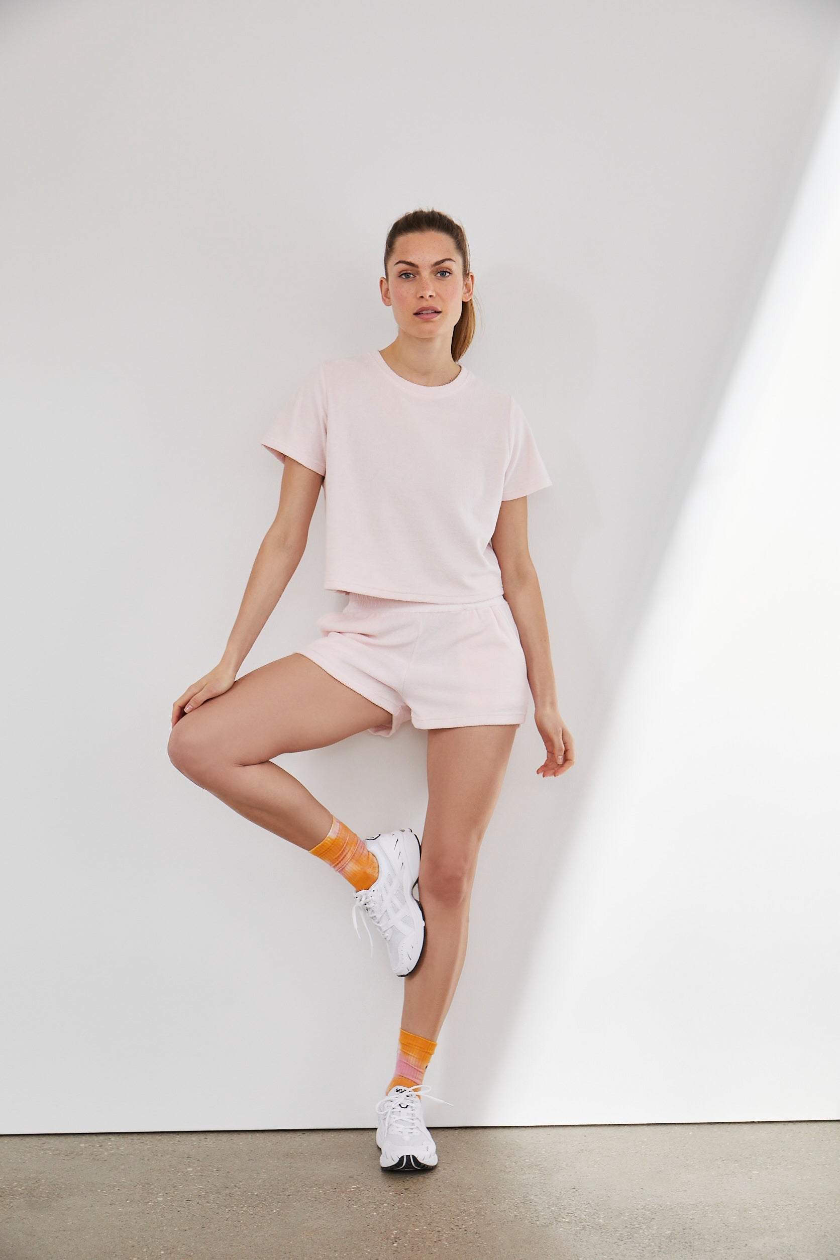 Terry Shirt Rosé | Hey Honey Yoga & Active Wear